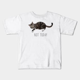 Lazy Tabby Kids T-Shirt